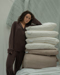 Feather Alternative Pillow Medium Loft (1300g)