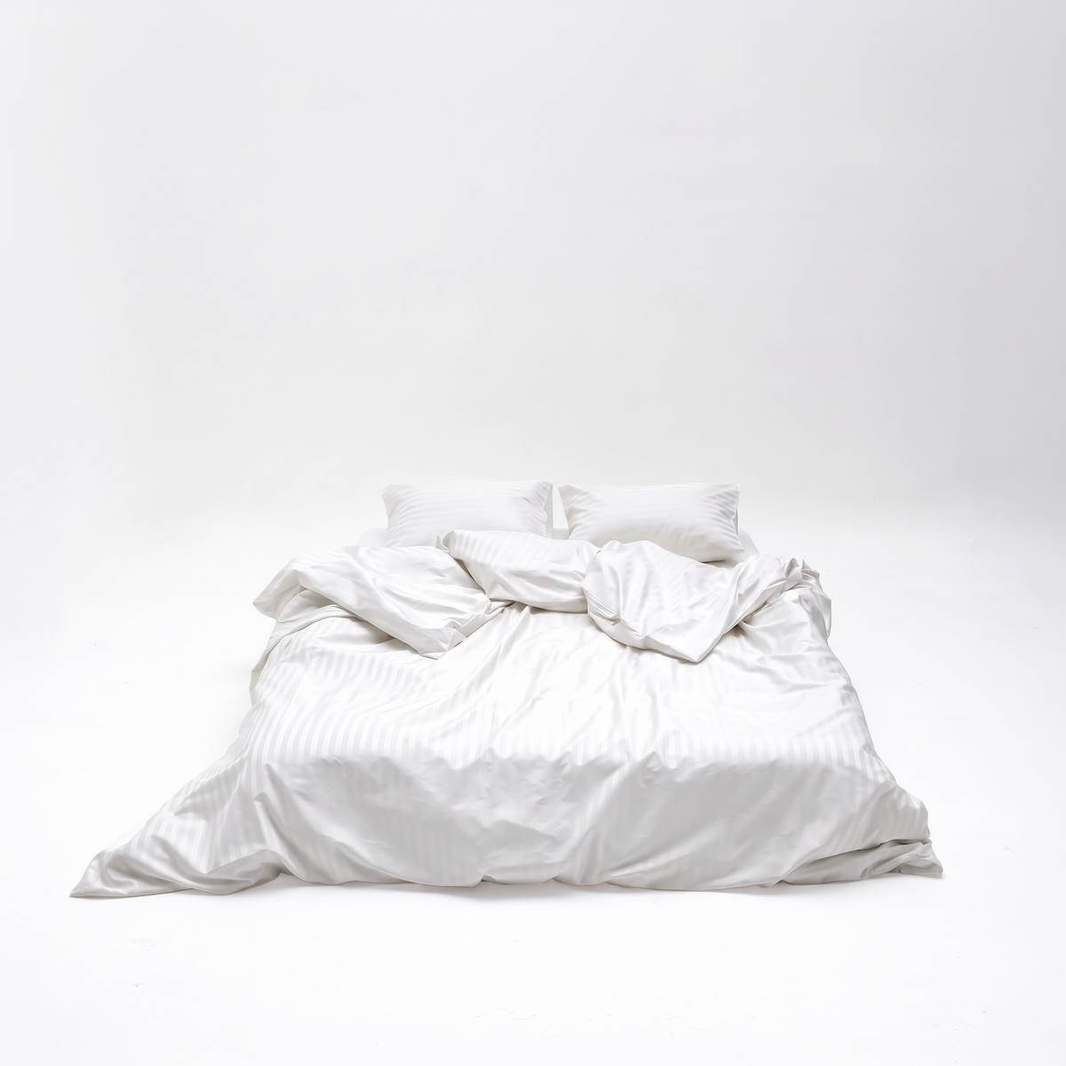 Duvet Cover Set Lines Egyptian Cotton (1000 TC)